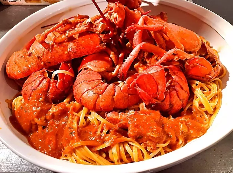 Lobster with Pasta